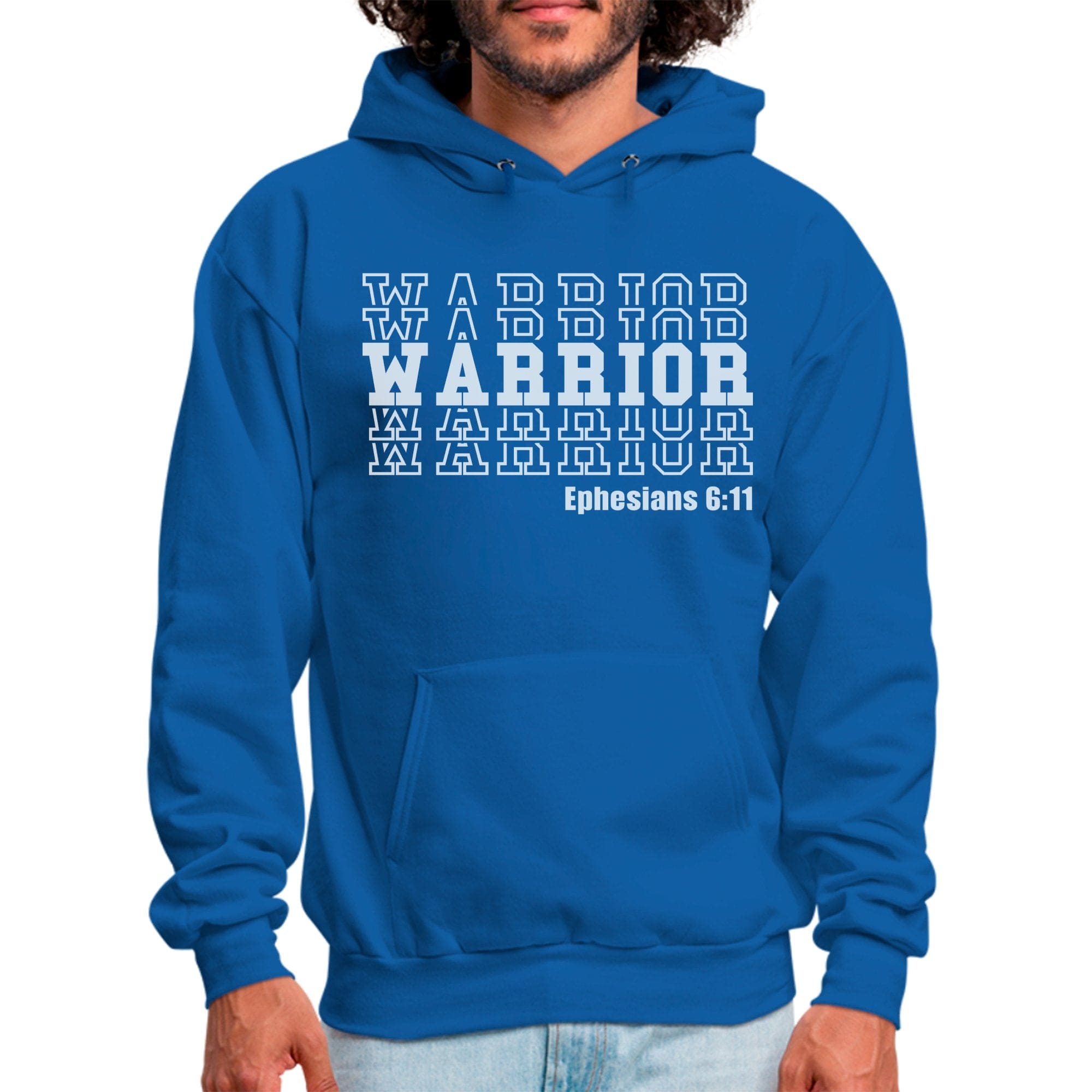 Mens Graphic Hoodie - Warrior
