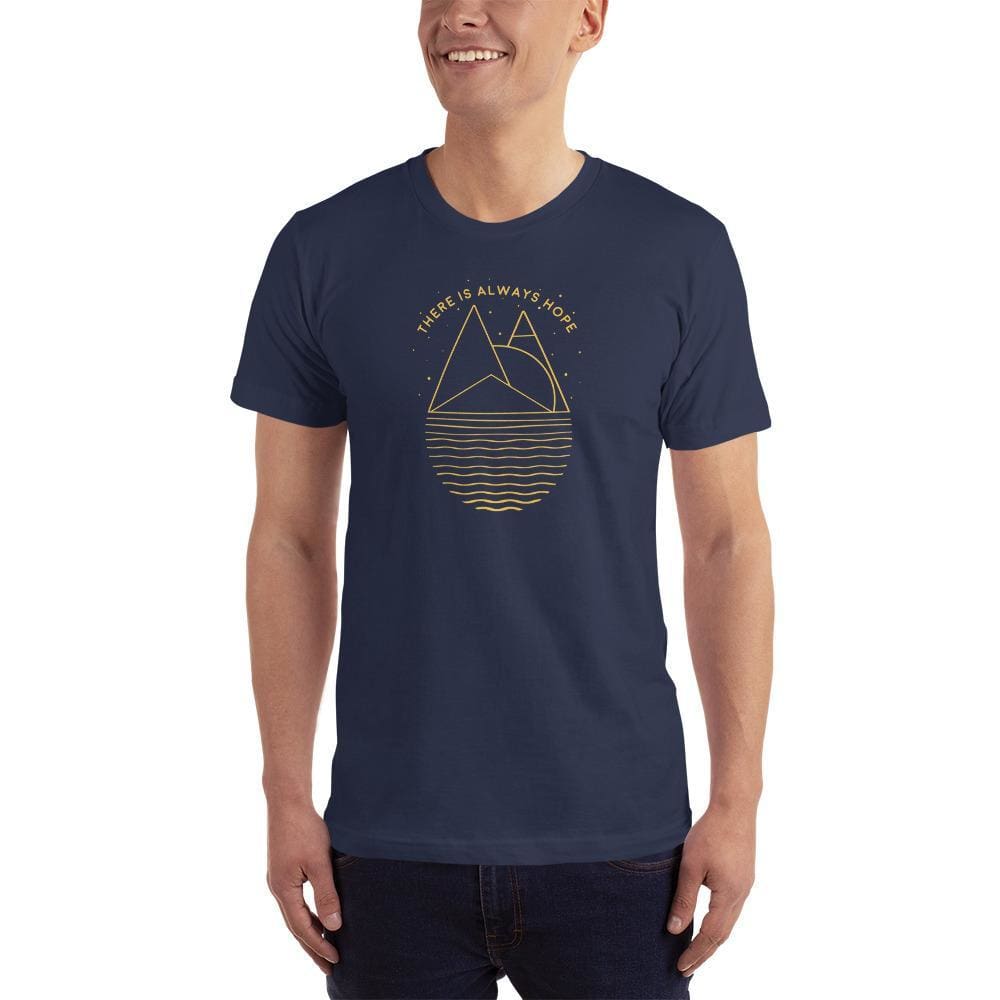 Men's There is Always Hope Short-Sleeve T-Shirt (Yellow Print)