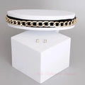 Metal with Leather Choker