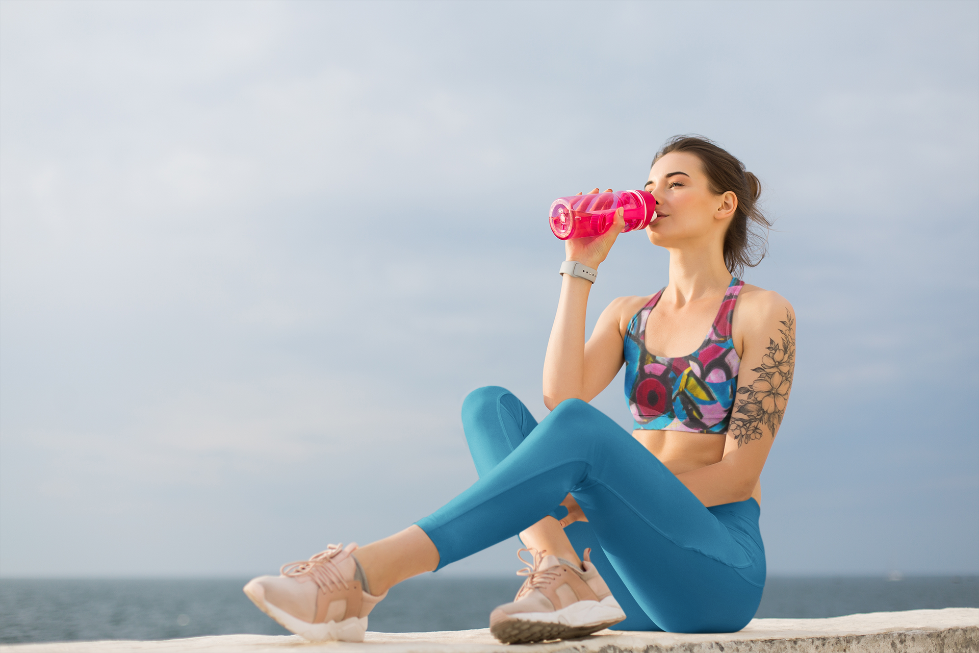 Miro/Rainbow Double Sided Sports Bra