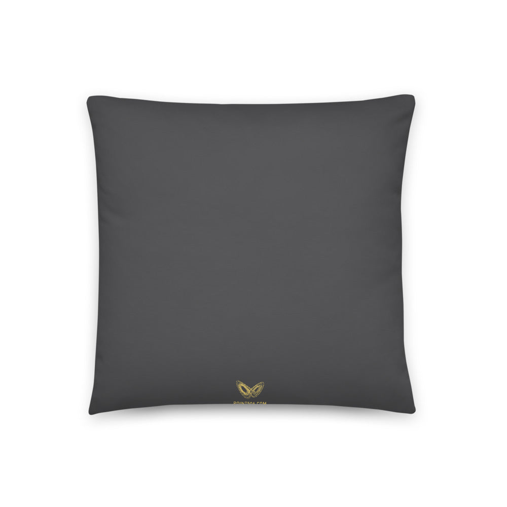 Cube Elephant - Throw Pillow