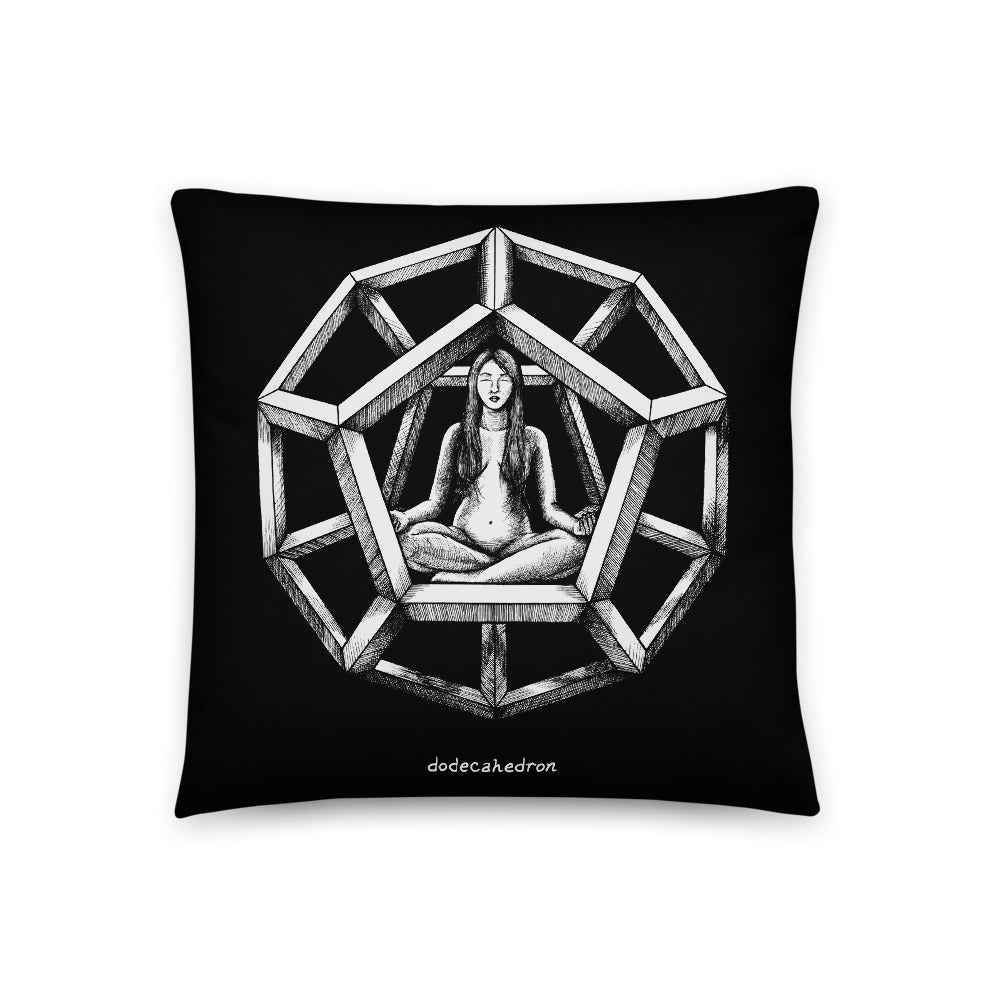 Dodecahedron - Throw Pillow