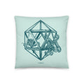 Icosahedron - Throw Pillow