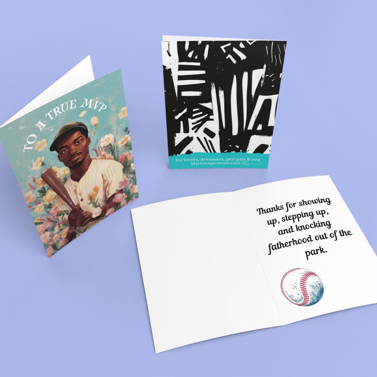 Father’s Day Card or Any Occasion Appreciation – Baseball Lover Edition