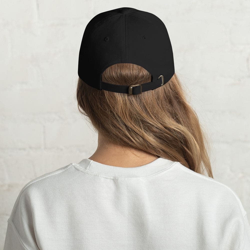 Multiple Myeloma Awareness Dad Hat with Burgundy Ribbon