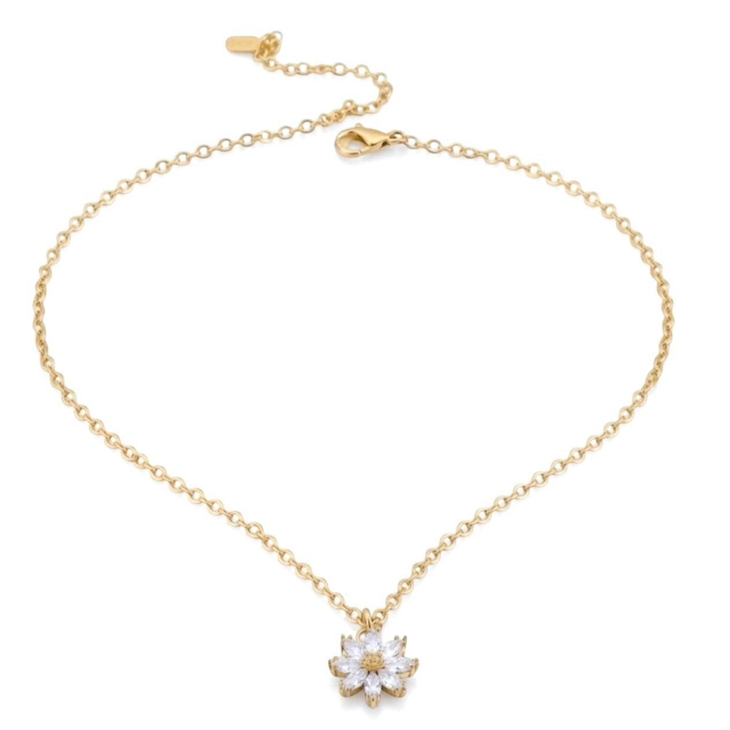 Flower Necklace for Joy with Gift Box