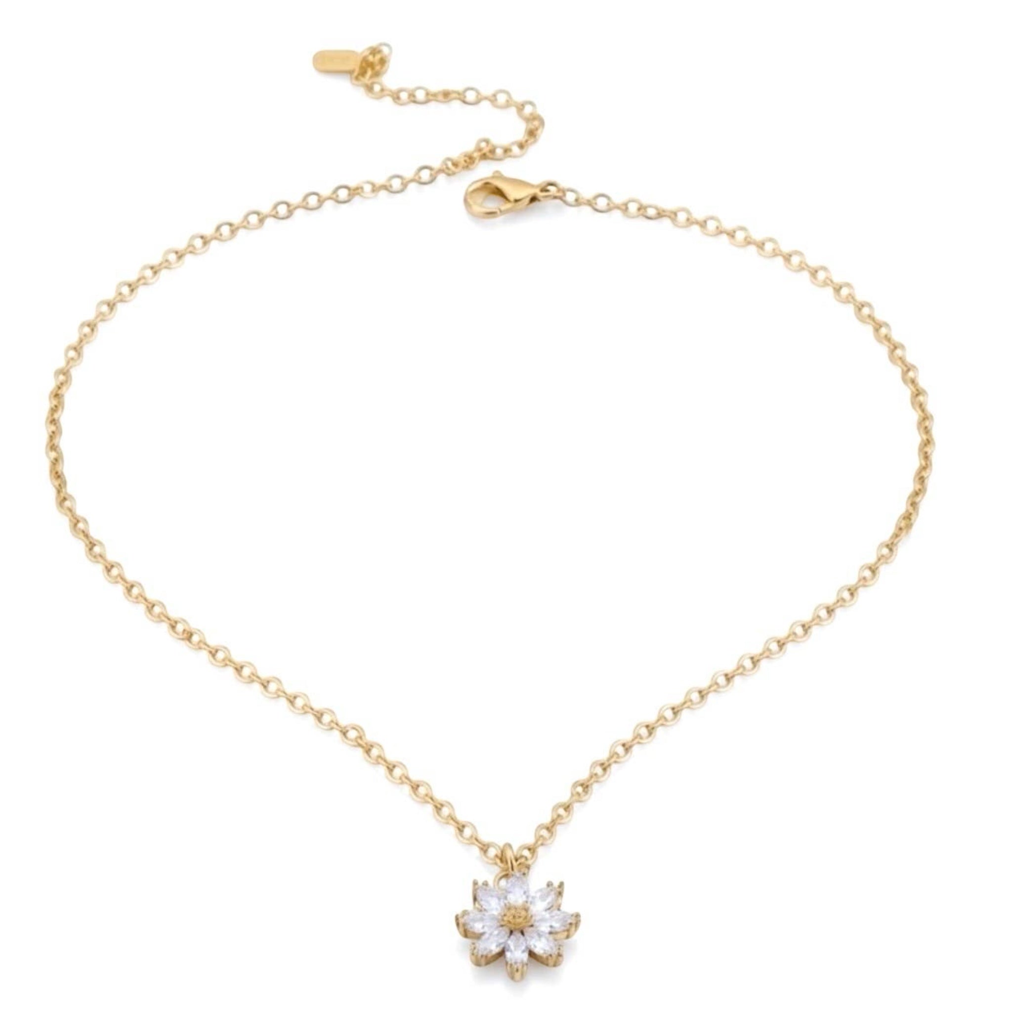 Flower Necklace for Joy with Gift Box