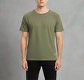 New Standard 4 Corners Raglan (Army Green) 100% USA Cotton