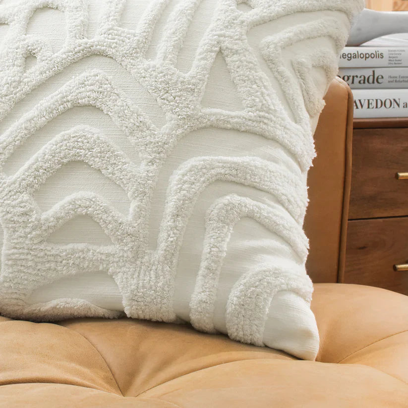 Black/White Kobo Decorative Pillow