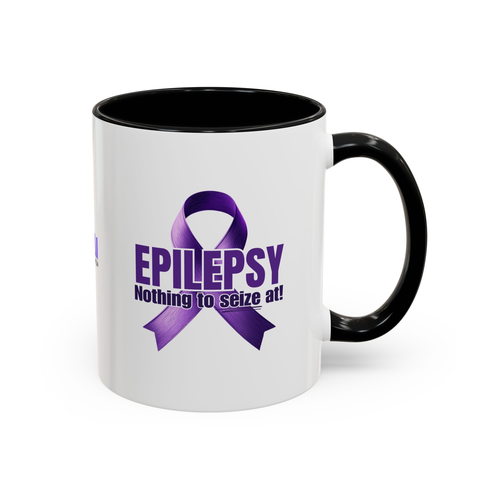 Nothing to Seize At Awareness Mug - Purple Ribbon Epilepsy Awareness Coffee Mug