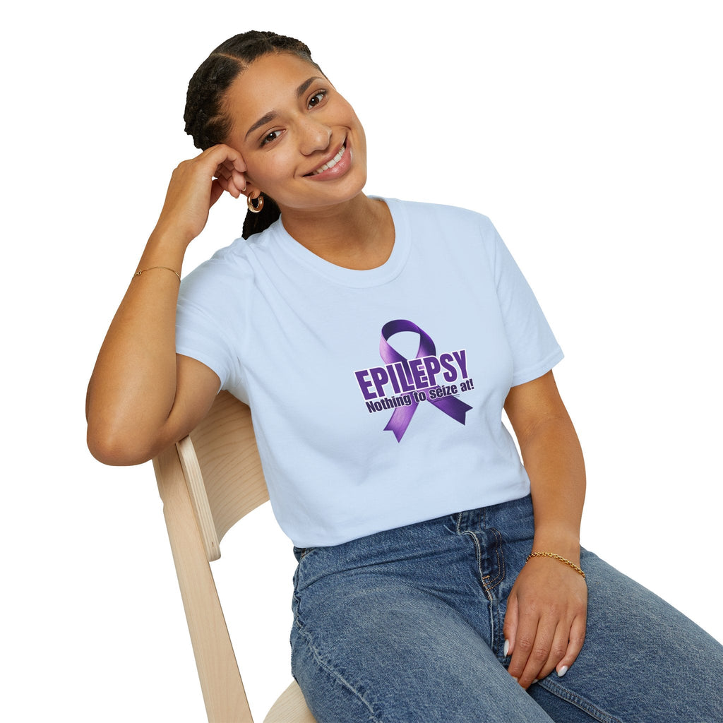 Nothing to Seize At Awareness Tee for Epilepsy Awareness