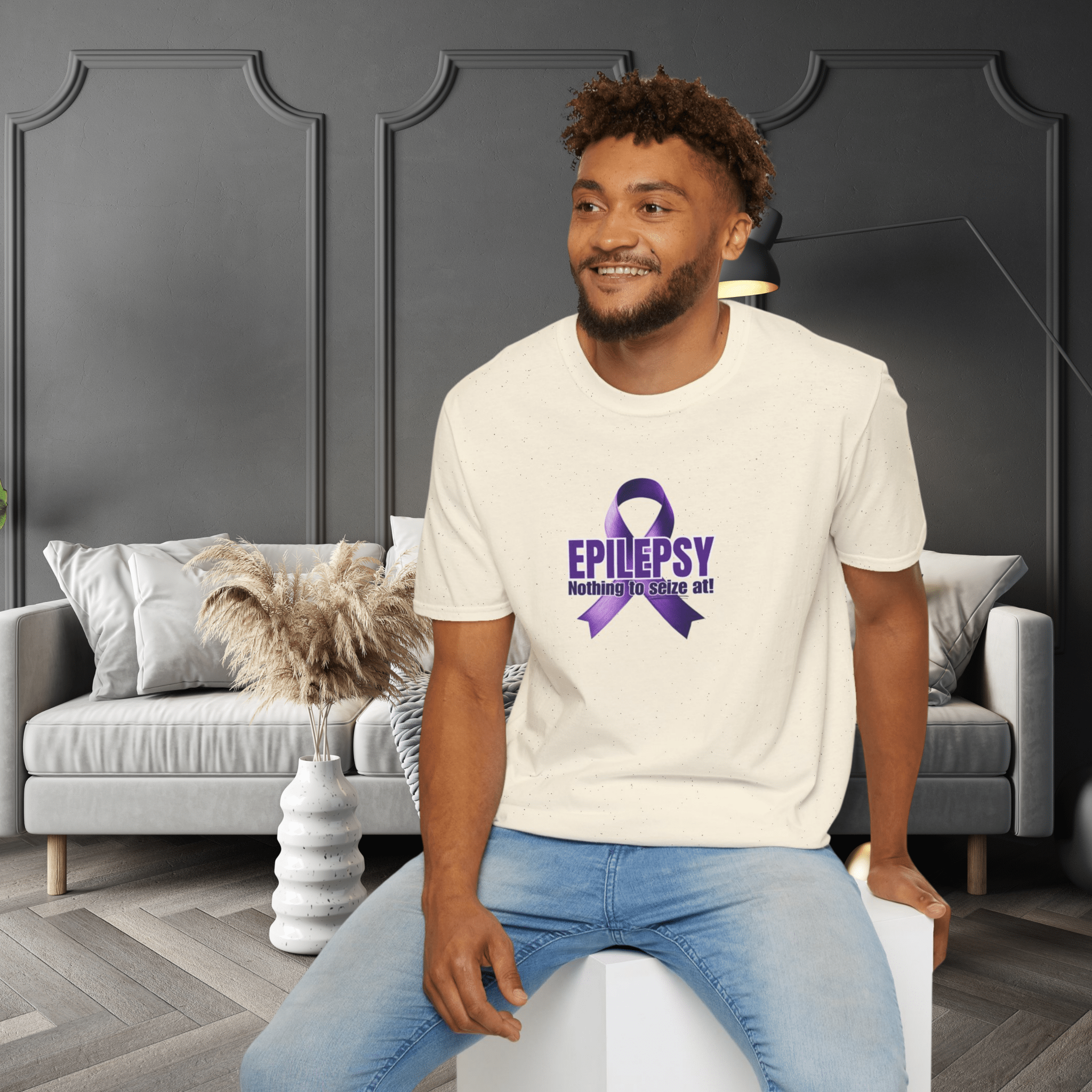 Nothing to Seize At Awareness Tee for Epilepsy Awareness