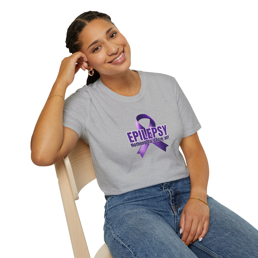 Nothing to Seize At Awareness Tee for Epilepsy Awareness