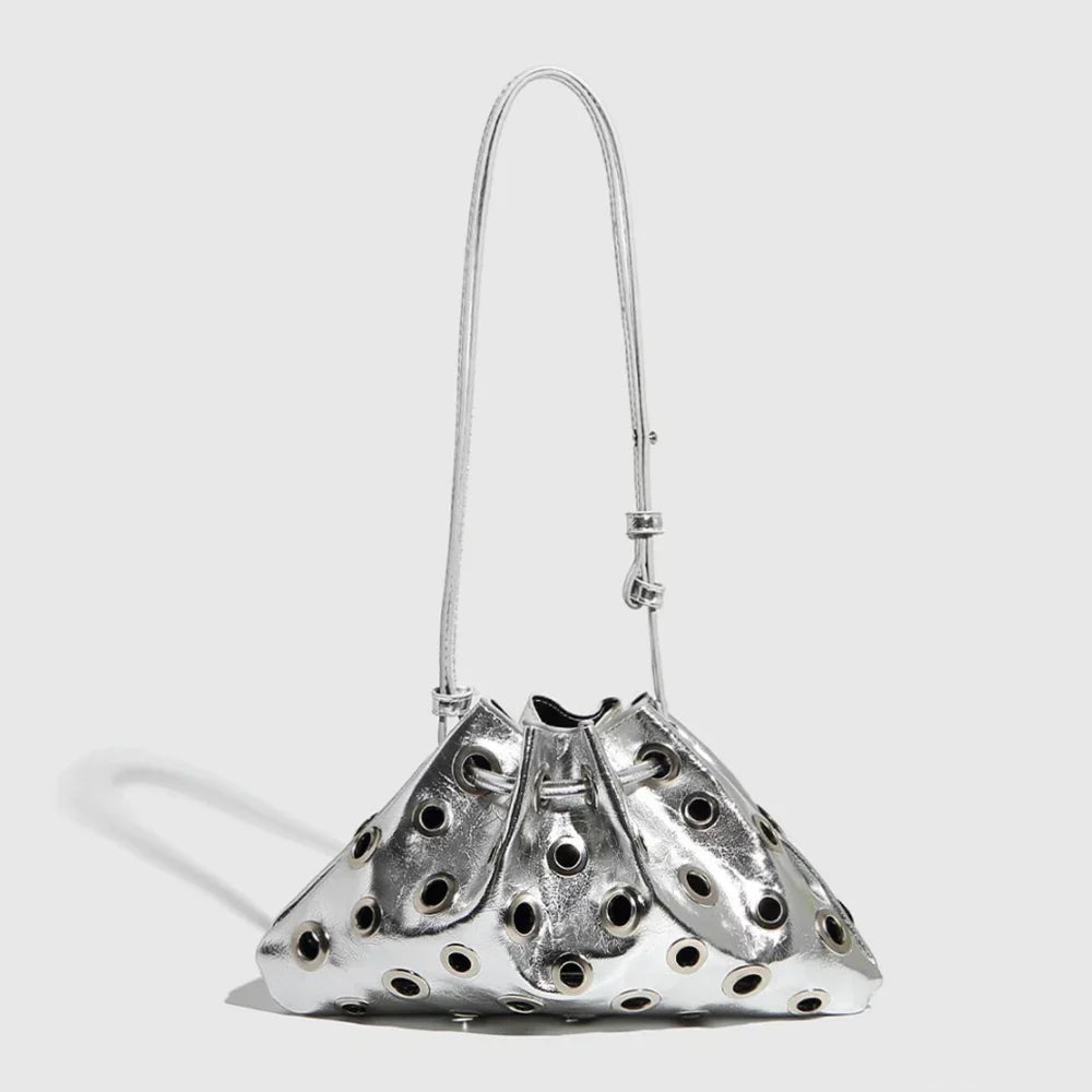 Nova Core Hollow Rivet Shoulder Bag