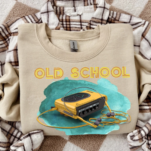 Old School Retro Crewneck Sweatshirt - Preorder