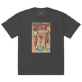 She's a Runner, She's a TrackStar Oversized Faded T-shirt