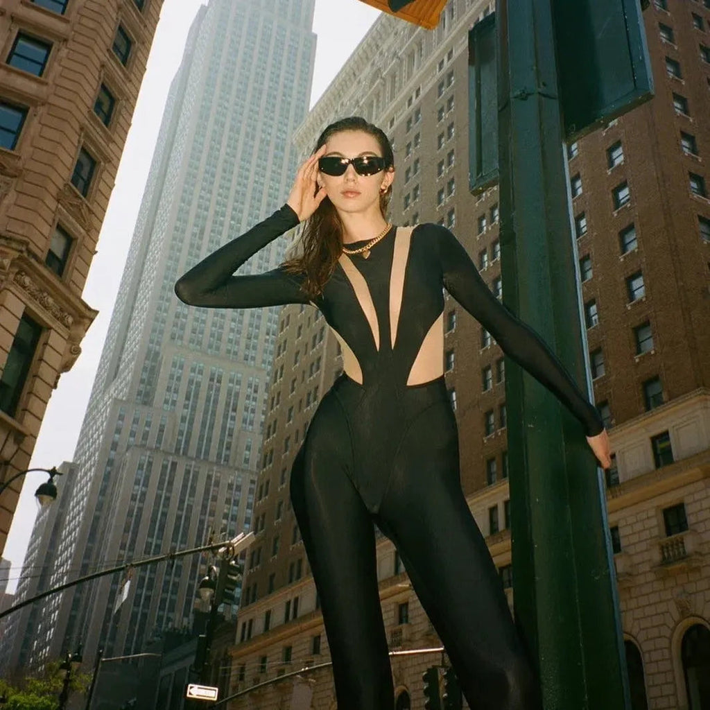 Palermo Cut Out Long Sleeve Jumpsuit