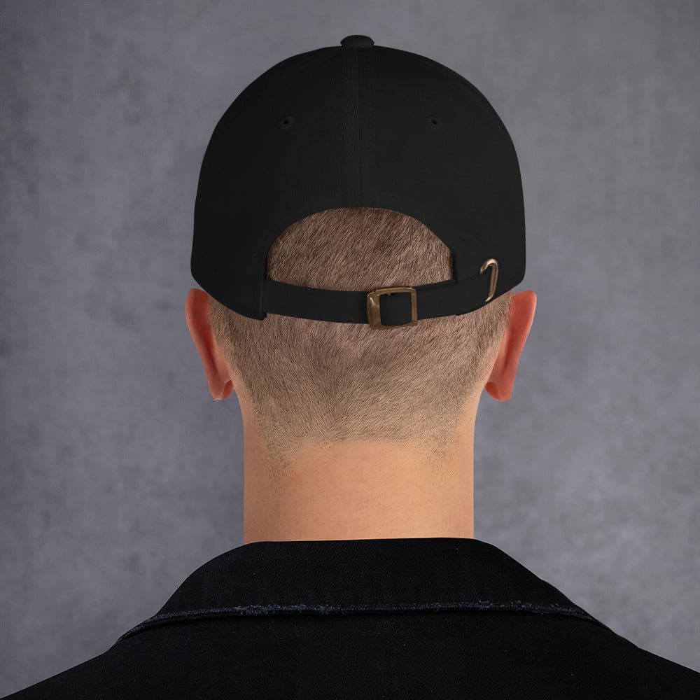 Parkinson's Awareness & Brain Tumor Awareness Dad Hat with Grey Ribbon