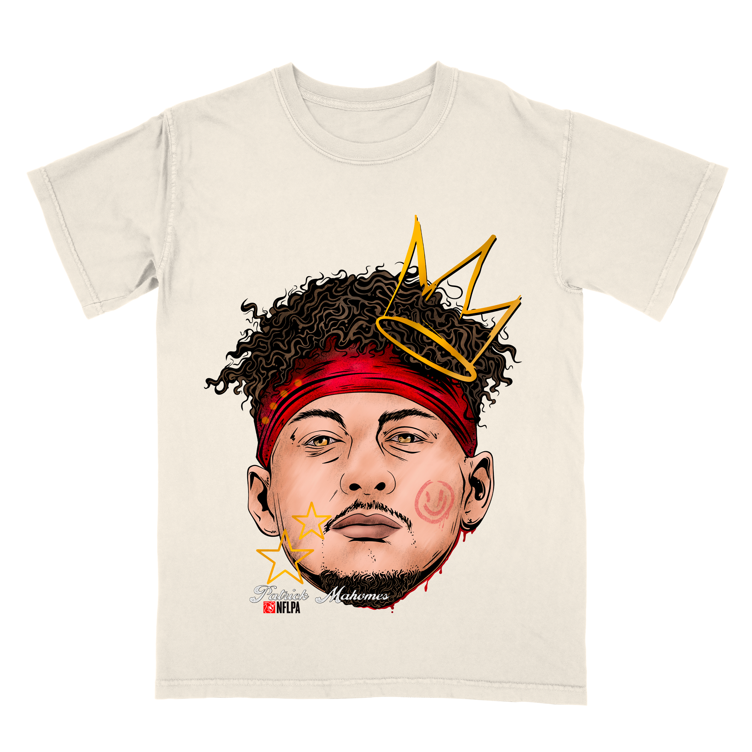 Patrick Mahomes Fat Head Limited Edition NFL Player Graphic T-Shirt