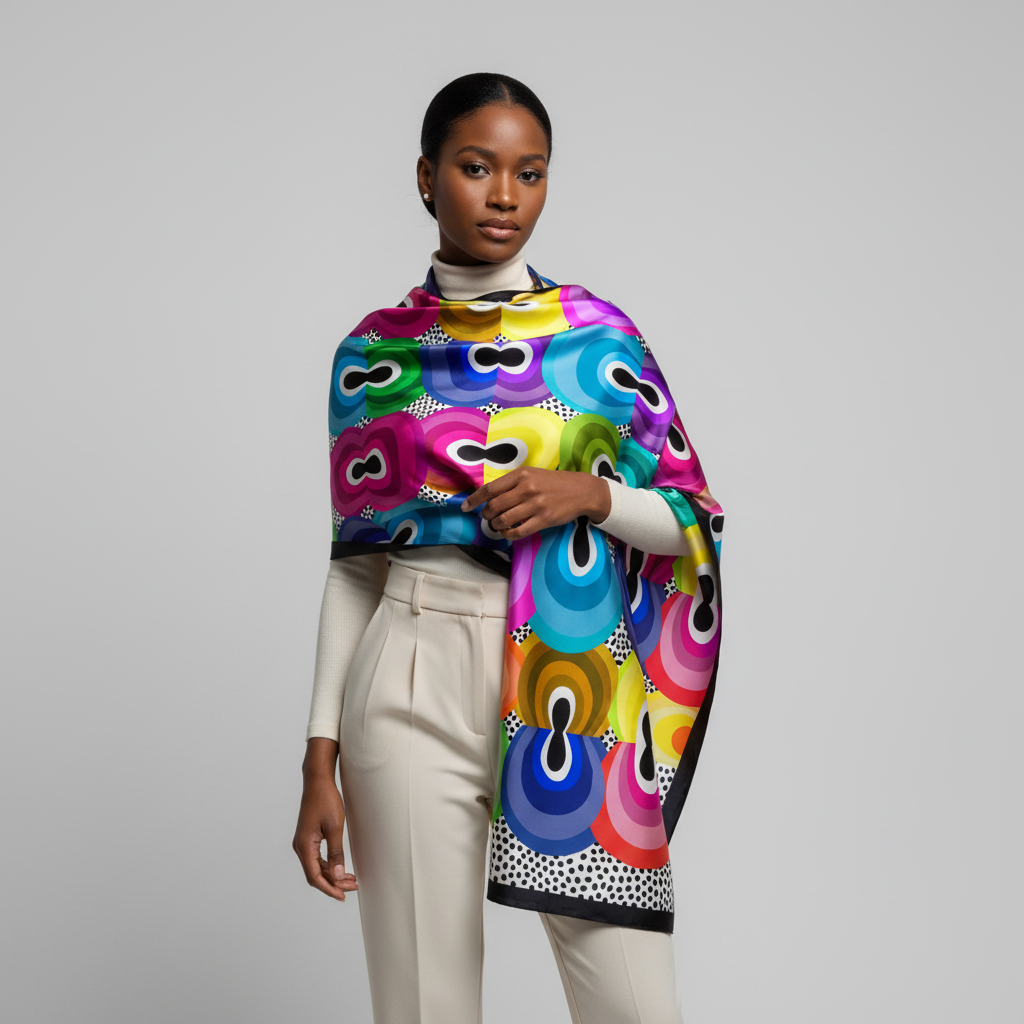 ABEILLE CREATIONS- Pendo Design (Silky Scarf)