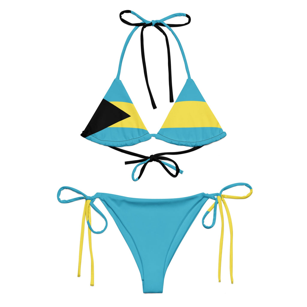 Bahamas Flag String Bikini