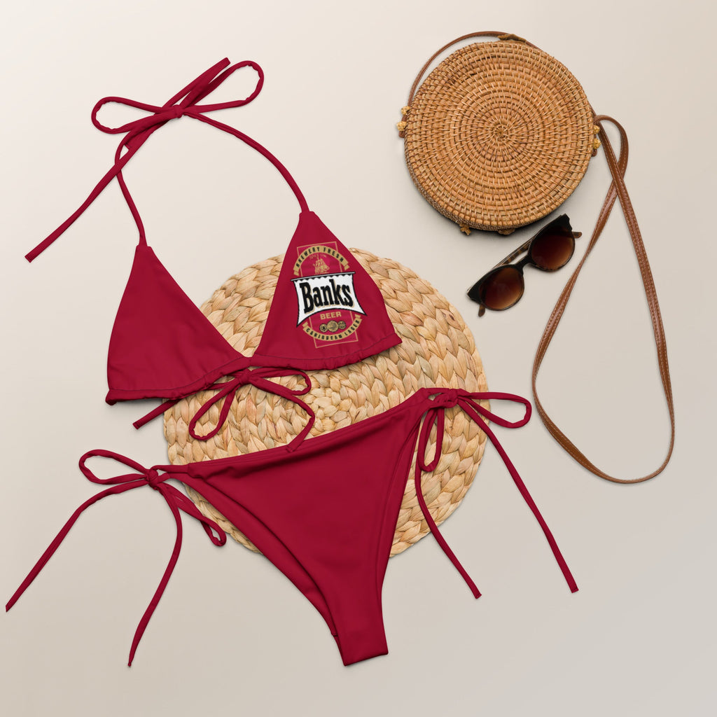 Banks Beer Logo String Bikini