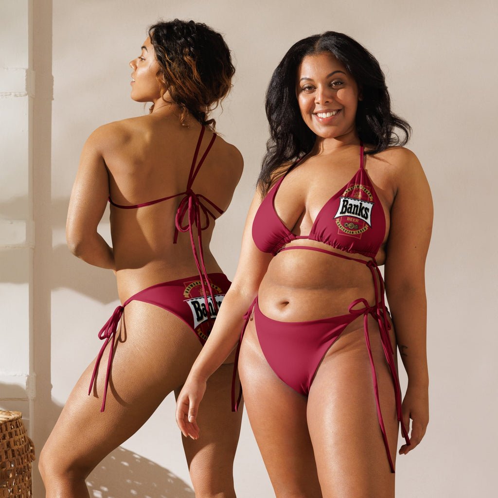Banks Beer Logo String Bikini