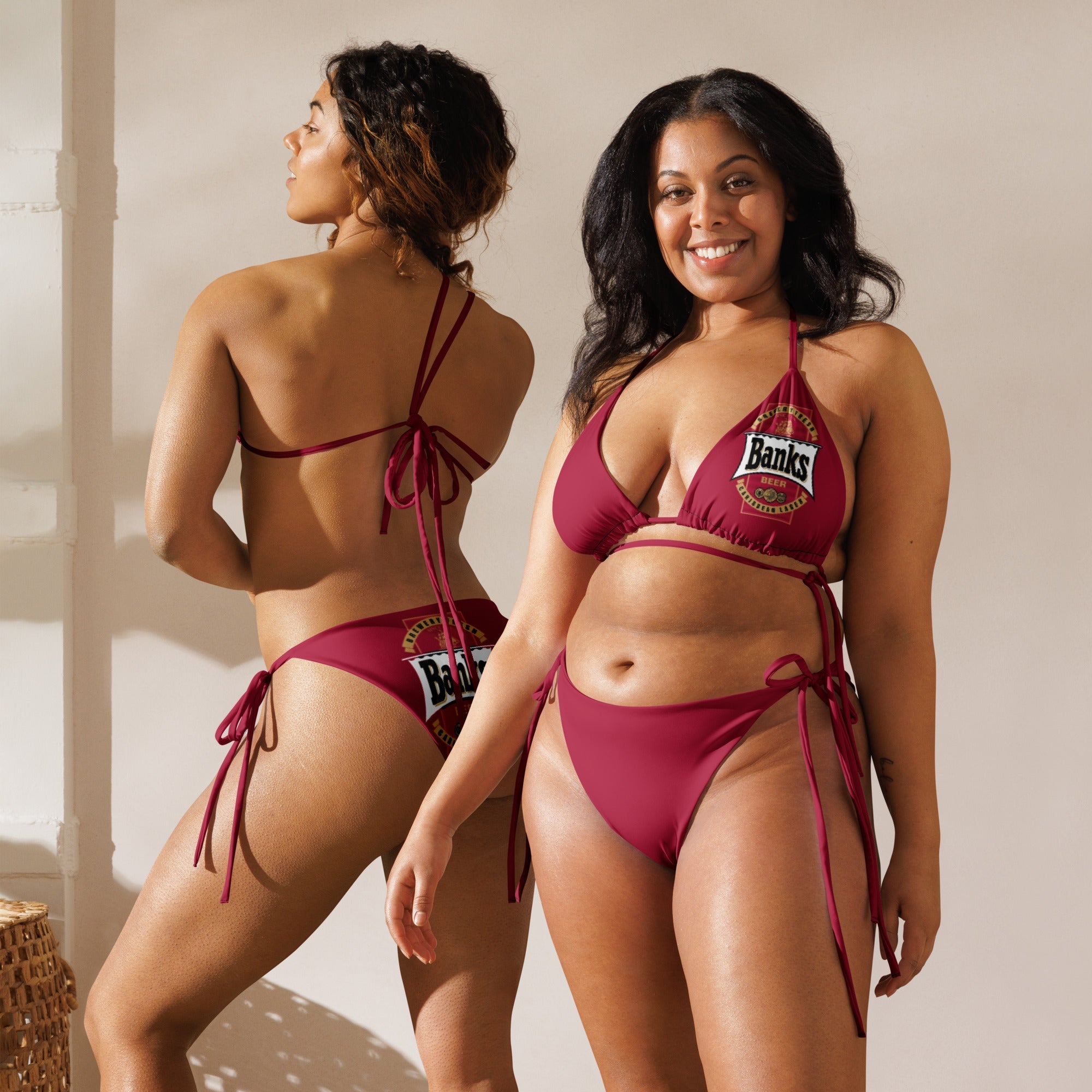 Banks Beer Logo String Bikini