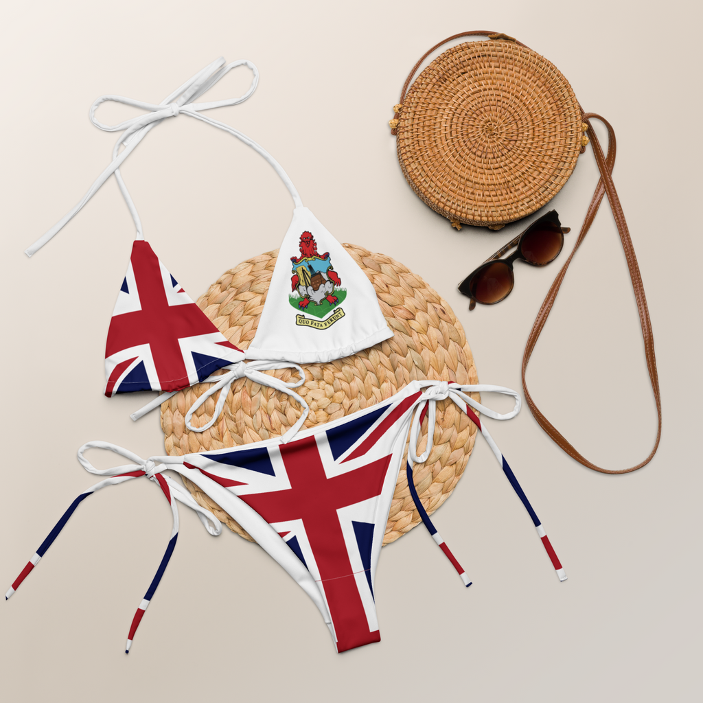Bermuda Flag String Bikini