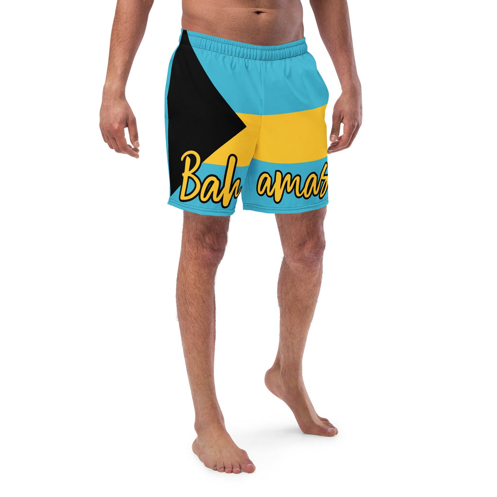 Bahamas Flag Swim Trunks