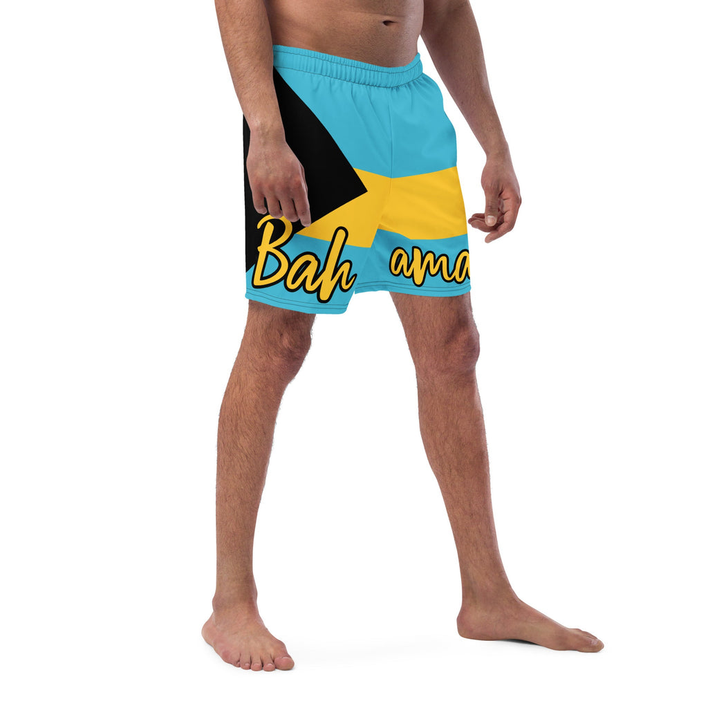 Bahamas Flag Swim Trunks