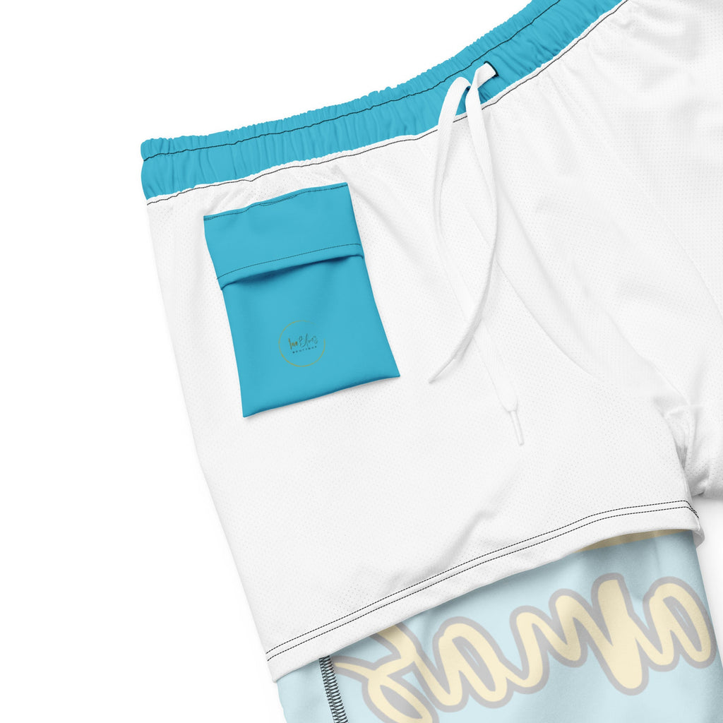 Bahamas Flag Swim Trunks