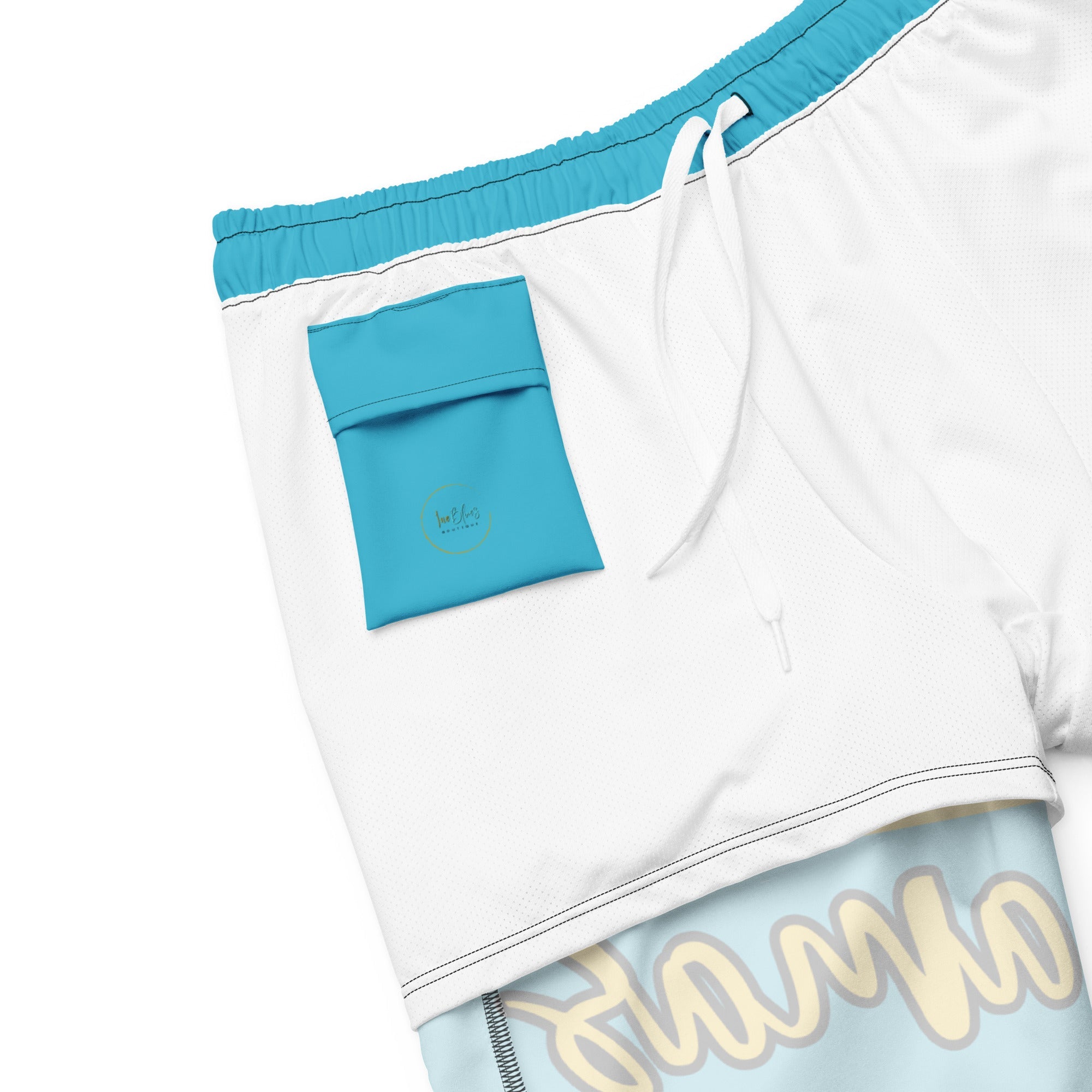 Bahamas Flag Swim Trunks