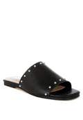 Dresses Rag Company Renaldi Genuine Leather Studded Slip-On Flats for Women