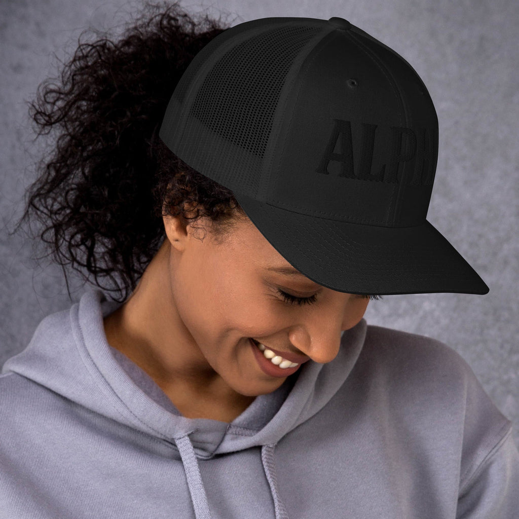 ALPHA Retro Trucker Hat