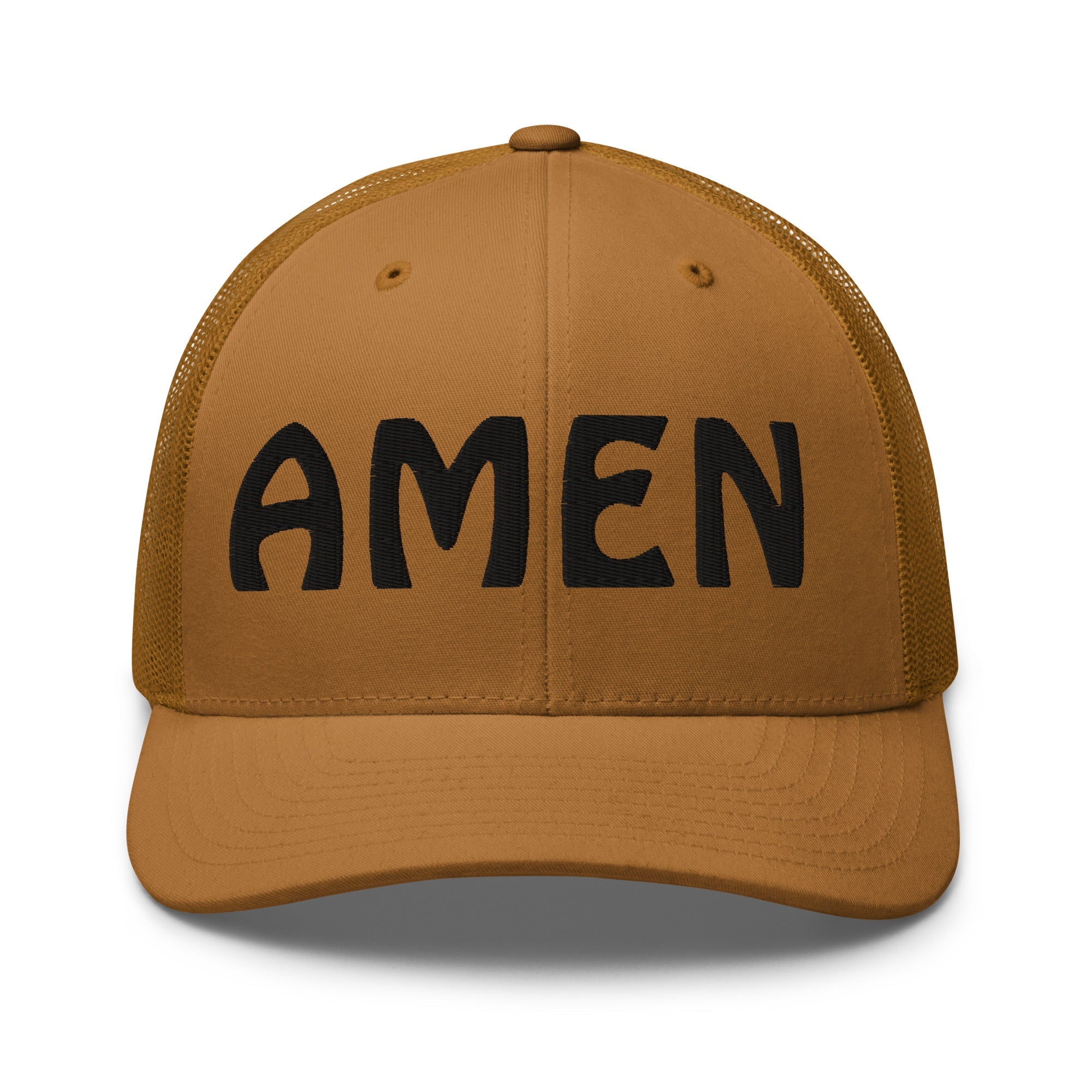 AMEN 3D Puffy Embroidered Trucker Cap