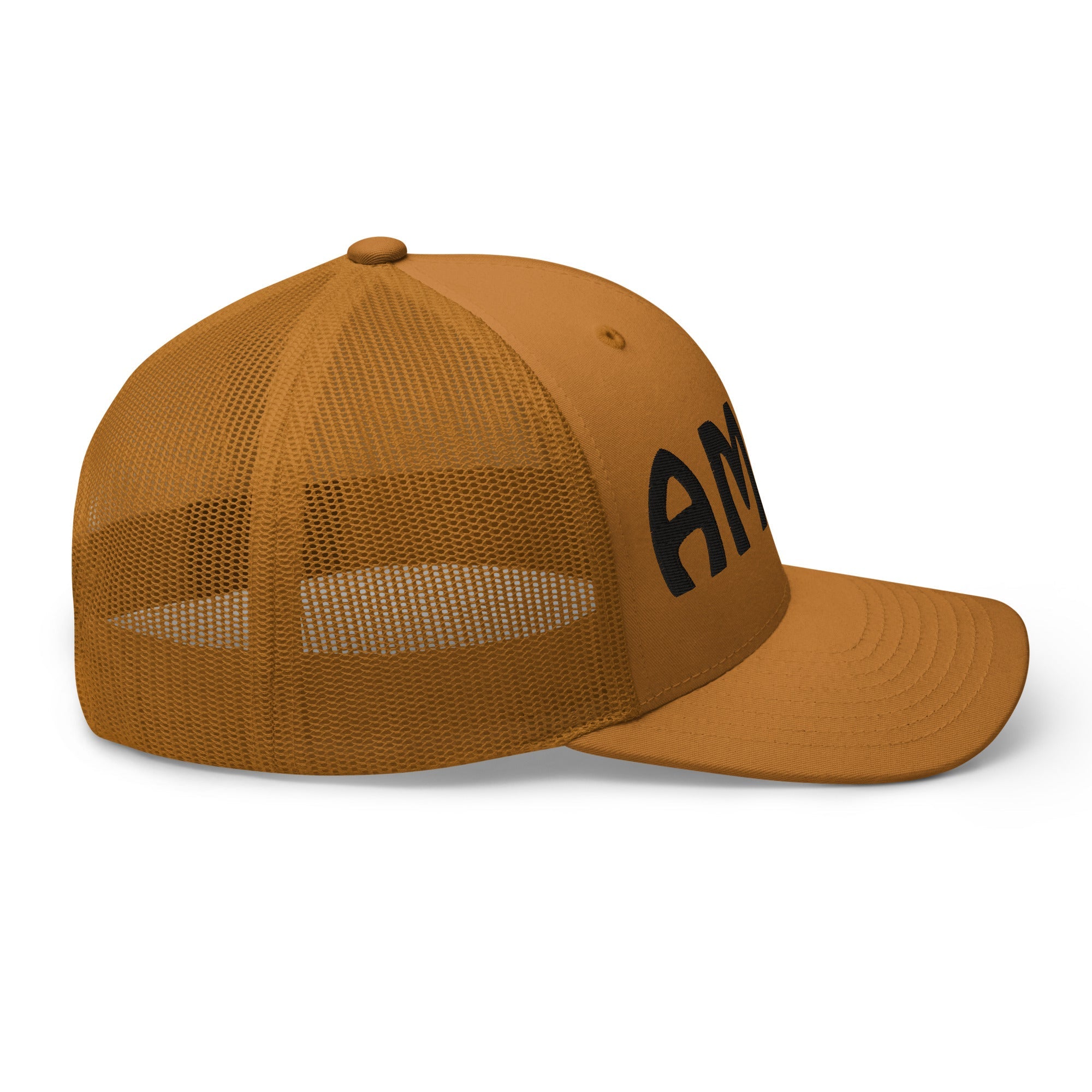 AMEN 3D Puffy Embroidered Trucker Cap