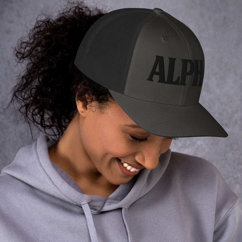 ALPHA Retro Trucker Hat