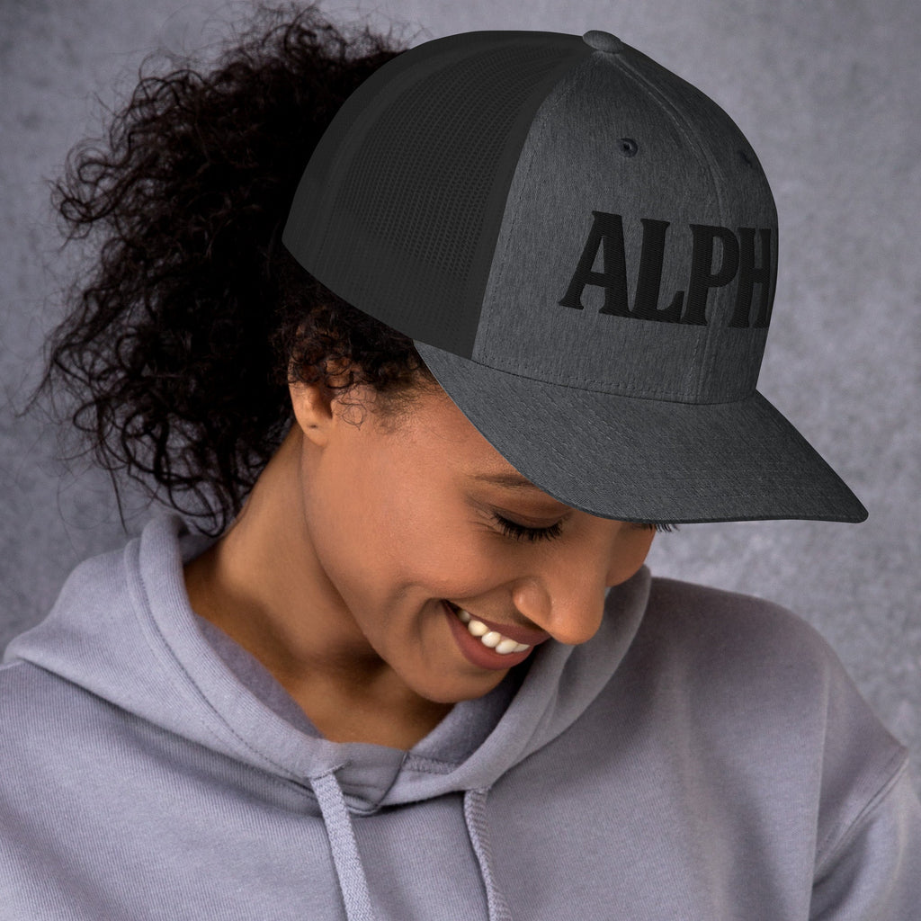 ALPHA Retro Trucker Hat