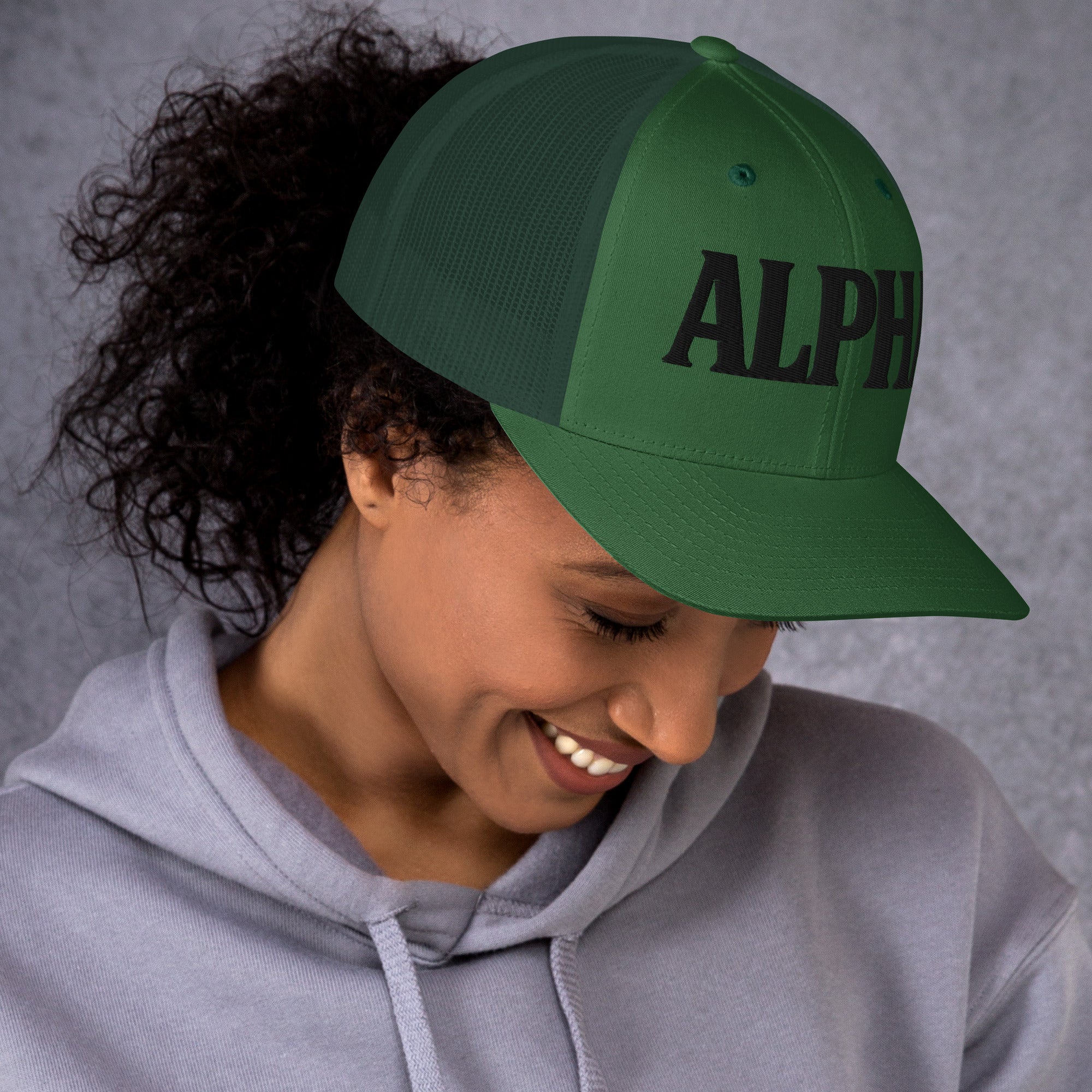 ALPHA Retro Trucker Hat