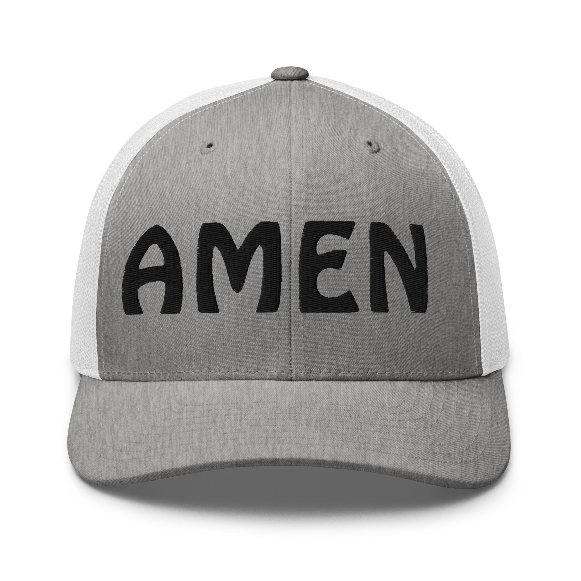 AMEN 3D Puffy Embroidered Trucker Cap