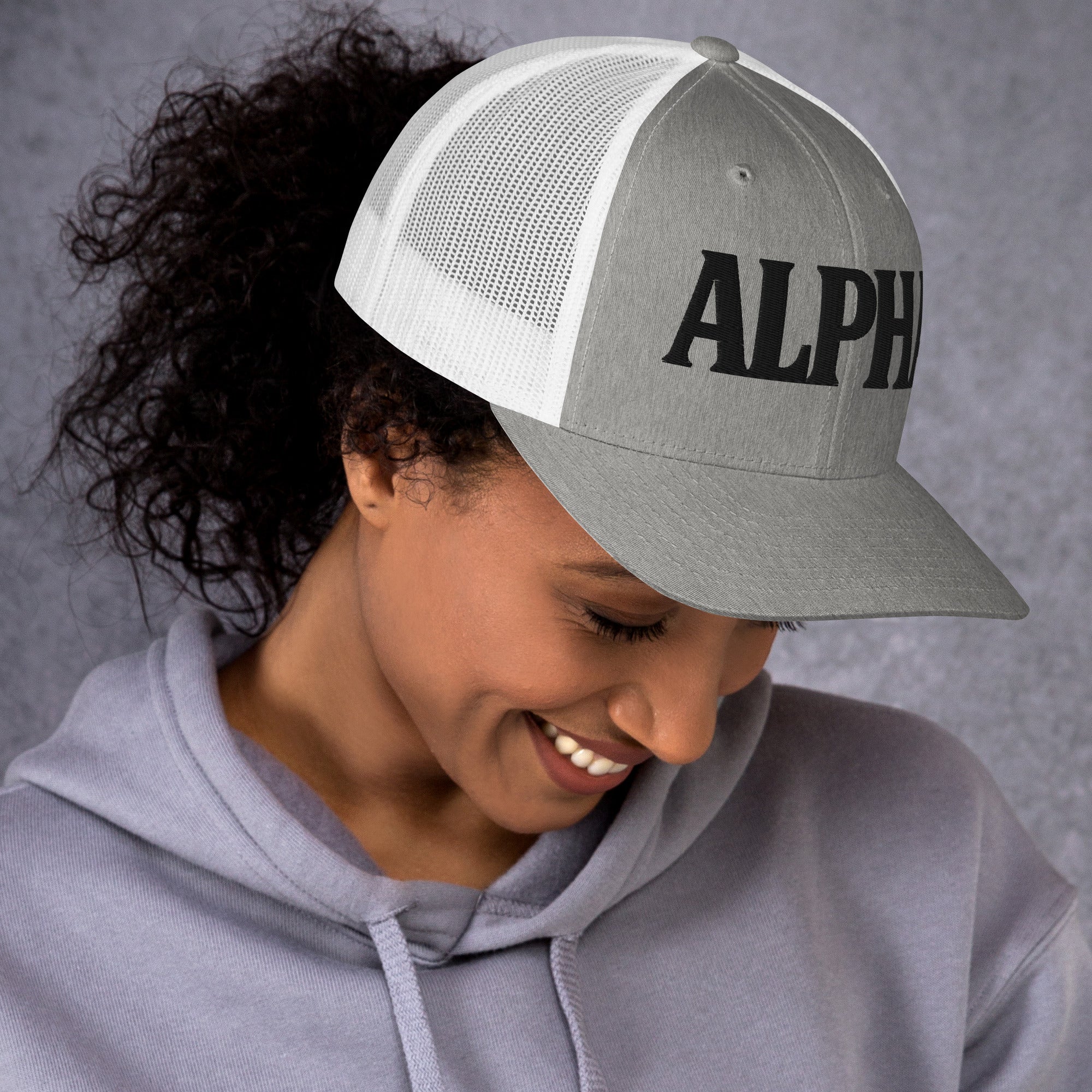ALPHA Retro Trucker Hat