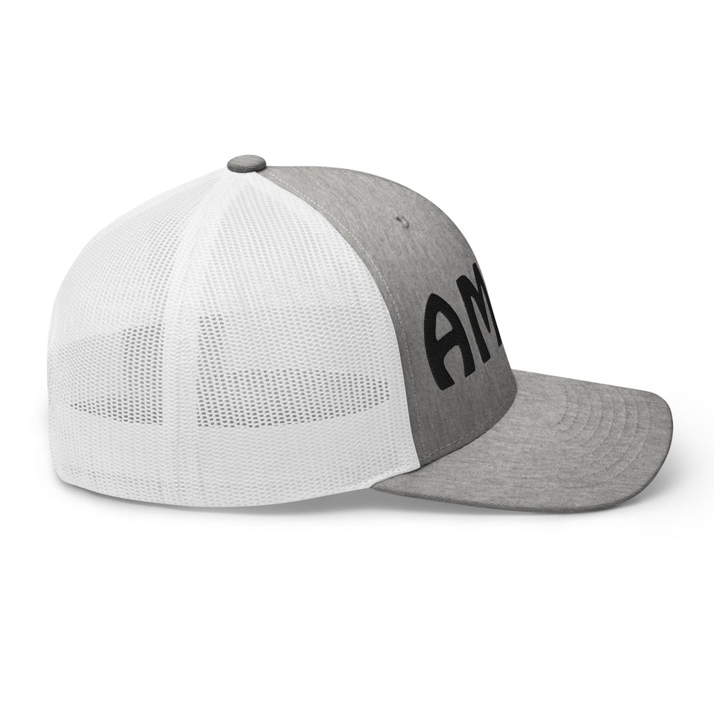 AMEN 3D Puffy Embroidered Trucker Cap