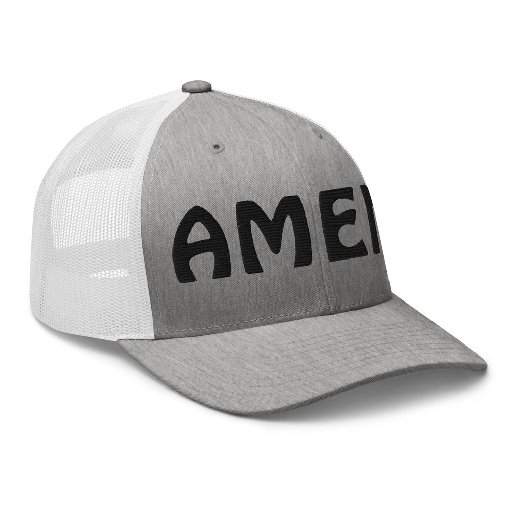 AMEN 3D Puffy Embroidered Trucker Cap