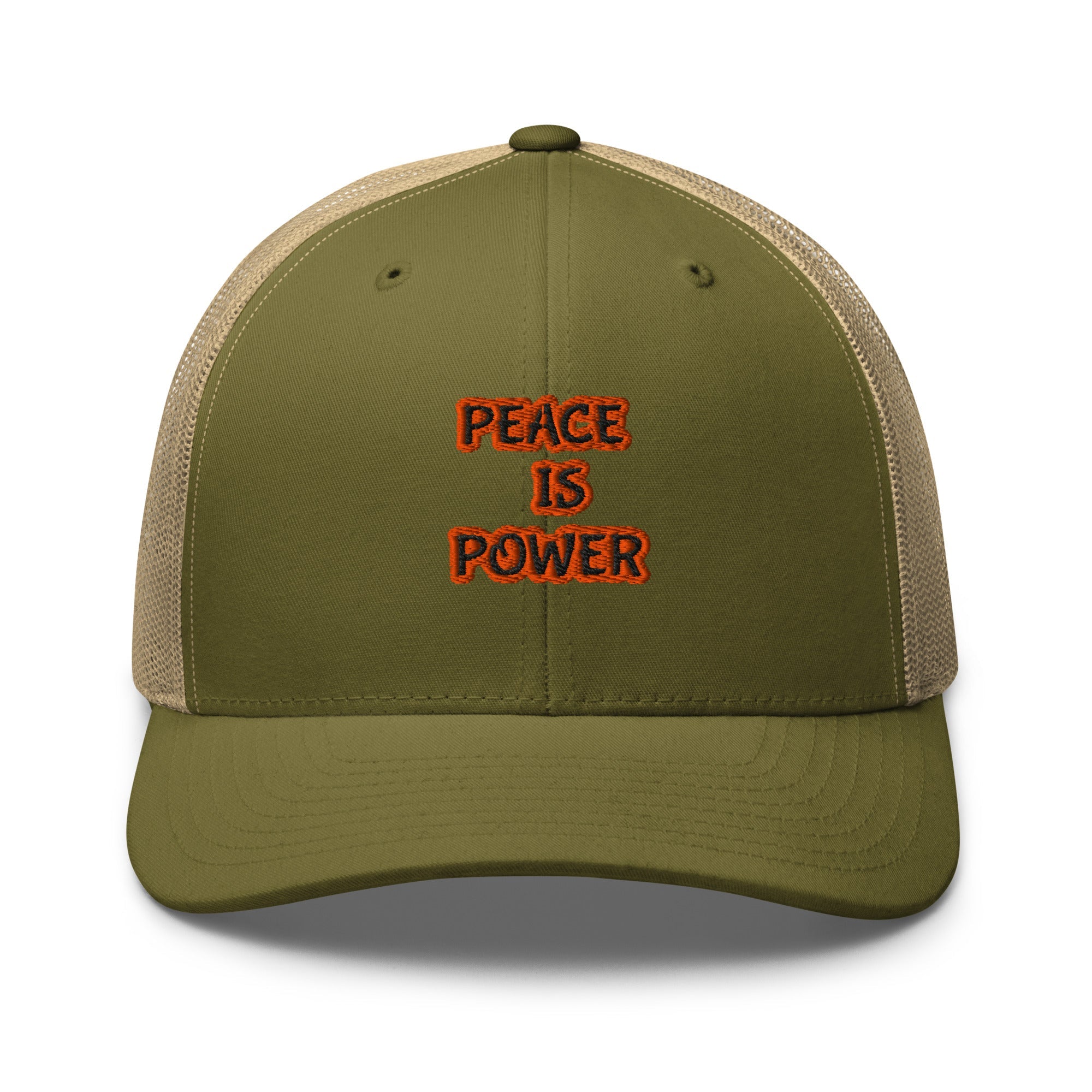 Peace Is Power Classic Trucker Cap