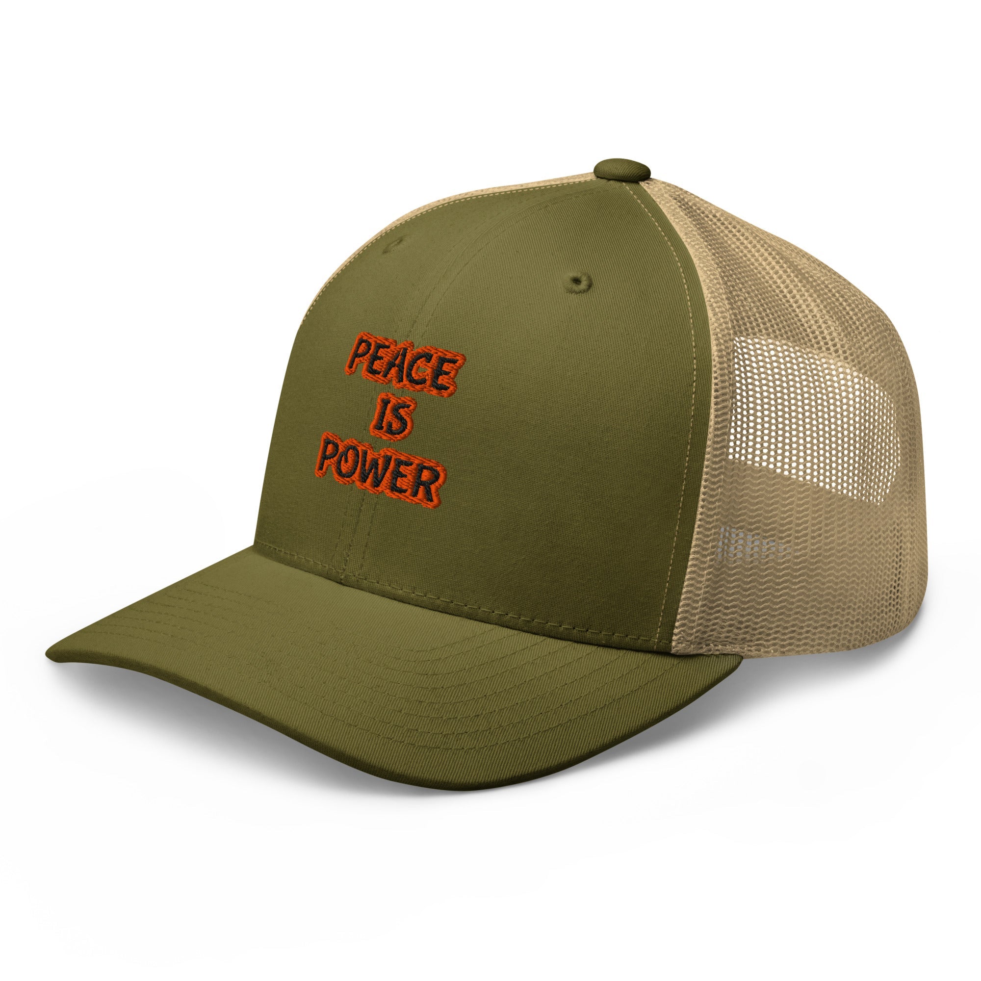 Peace Is Power Classic Trucker Cap