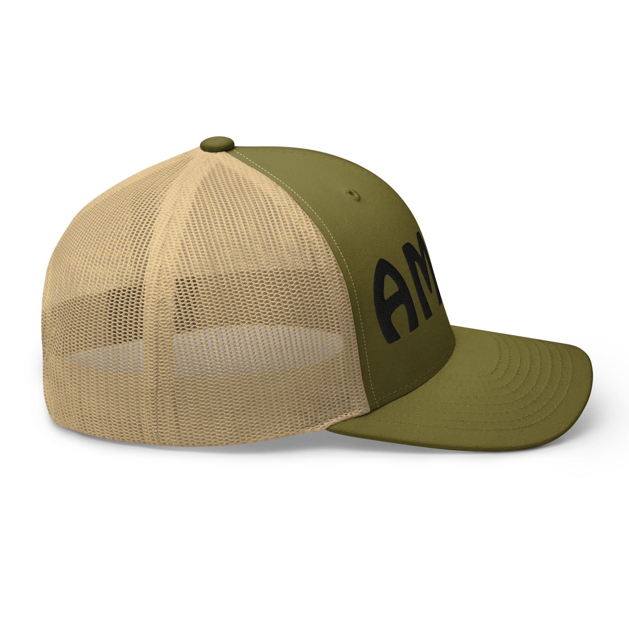 AMEN 3D Puffy Embroidered Trucker Cap