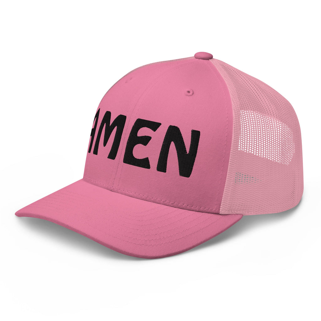 AMEN 3D Puffy Embroidered Trucker Cap