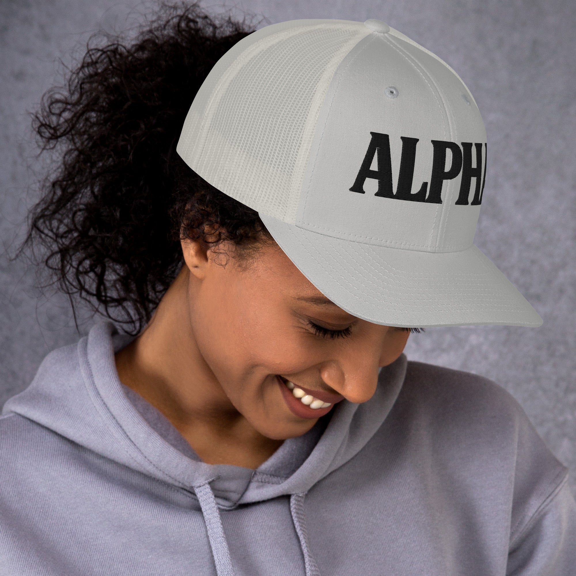 ALPHA Retro Trucker Hat