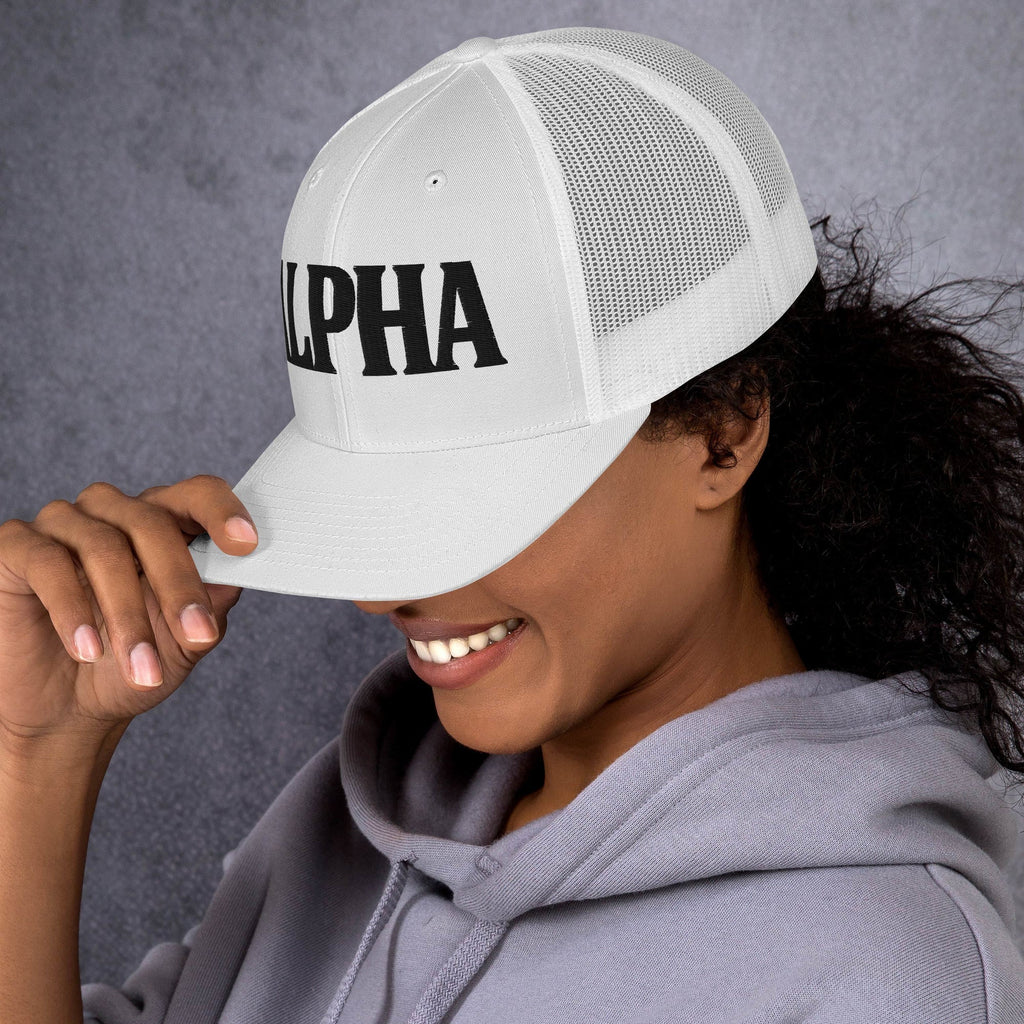 ALPHA Retro Trucker Hat